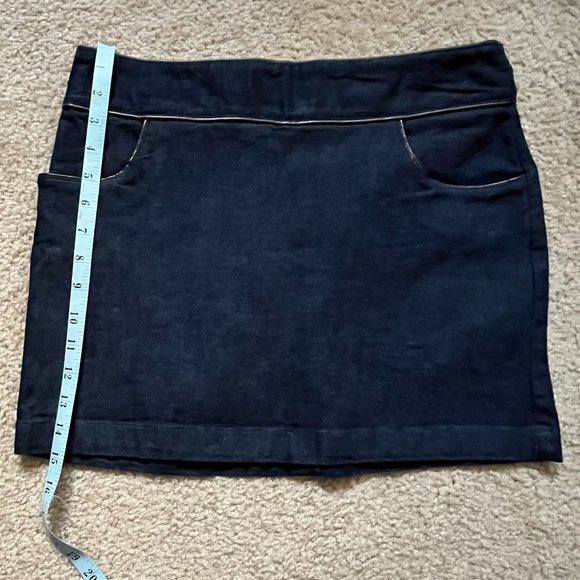 Denim Womens Mini Skirt with Pockets Size 6 - Picture 5 of 5